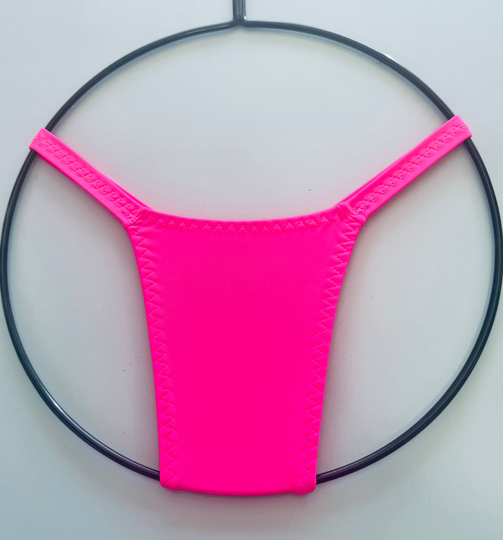 “Candy” tanga con forro de algodón y tirante de 3/4”