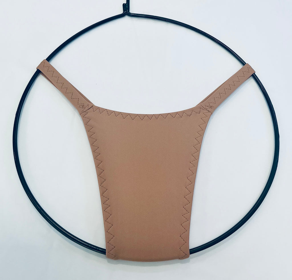 “Candy” tanga con forro de algodón y tirante de 3/4”